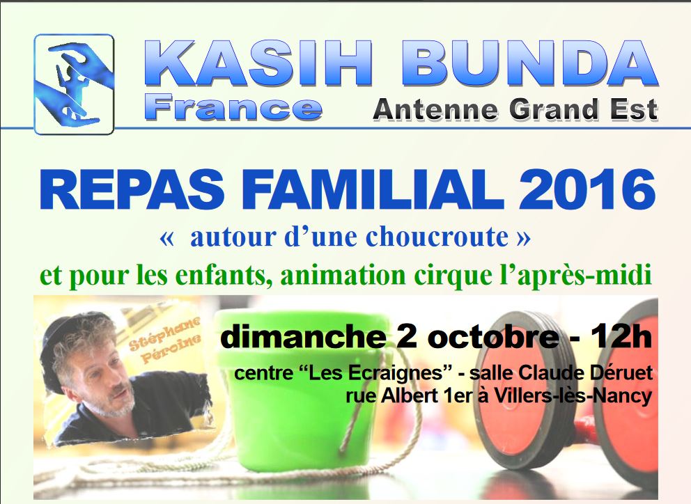 REPAS FAMILIAL du Grand Est